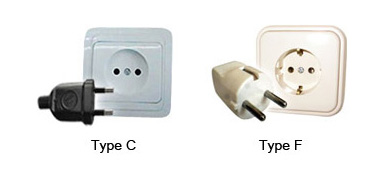 Plug C and F
